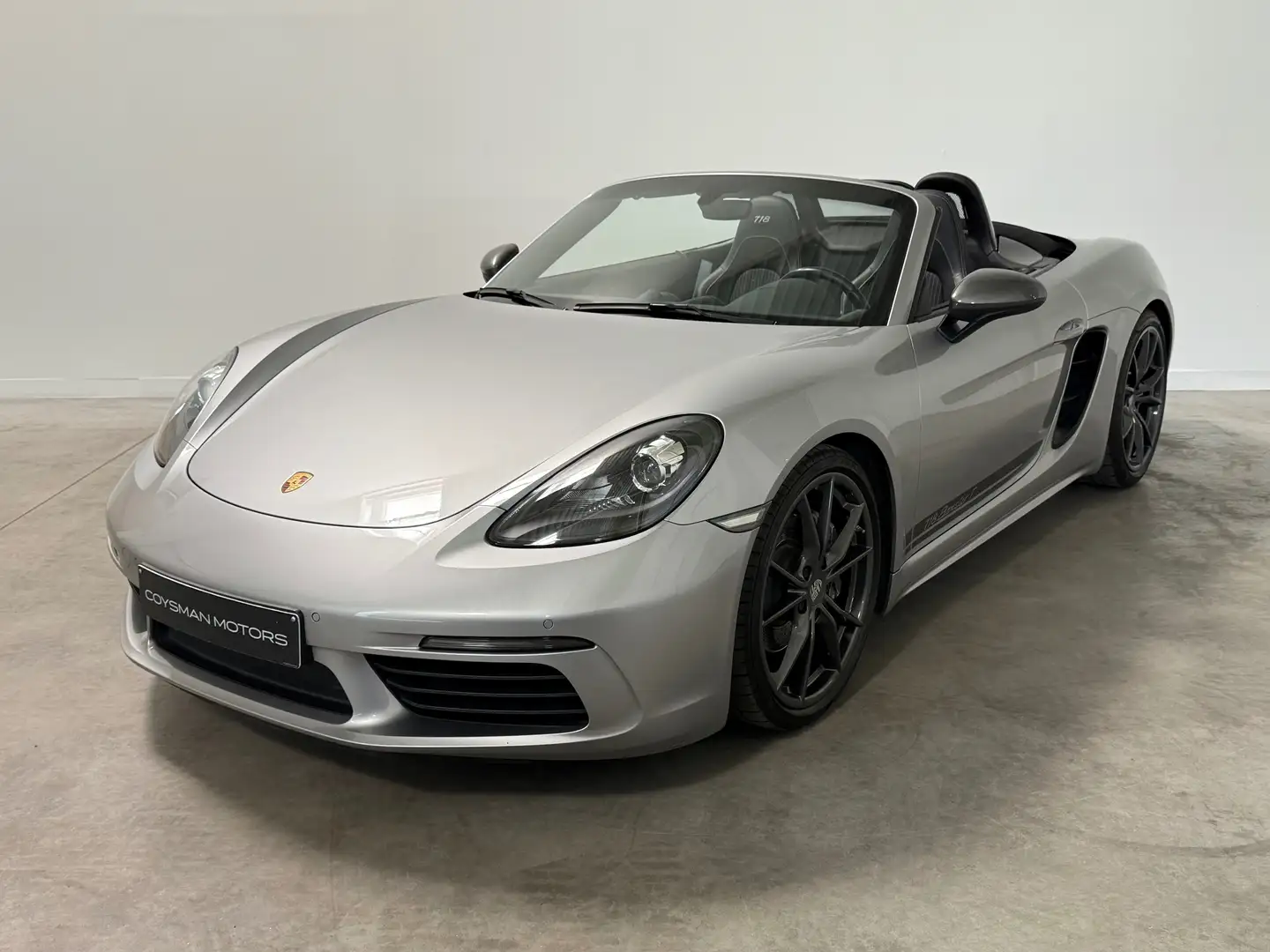Porsche 718 Boxster T 2.0 PDK/Sportuitlaat/PASM/Navi/Chrono/20 Stříbrná - 2