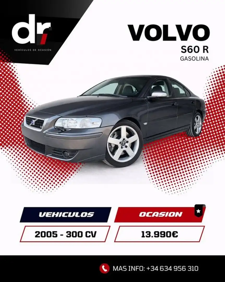 Volvo S60 R AWD Grau - 1
