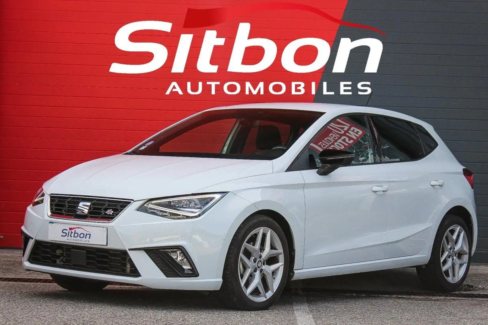 SEAT Ibiza 1.0 TSI 110 DSG Blanc - 1