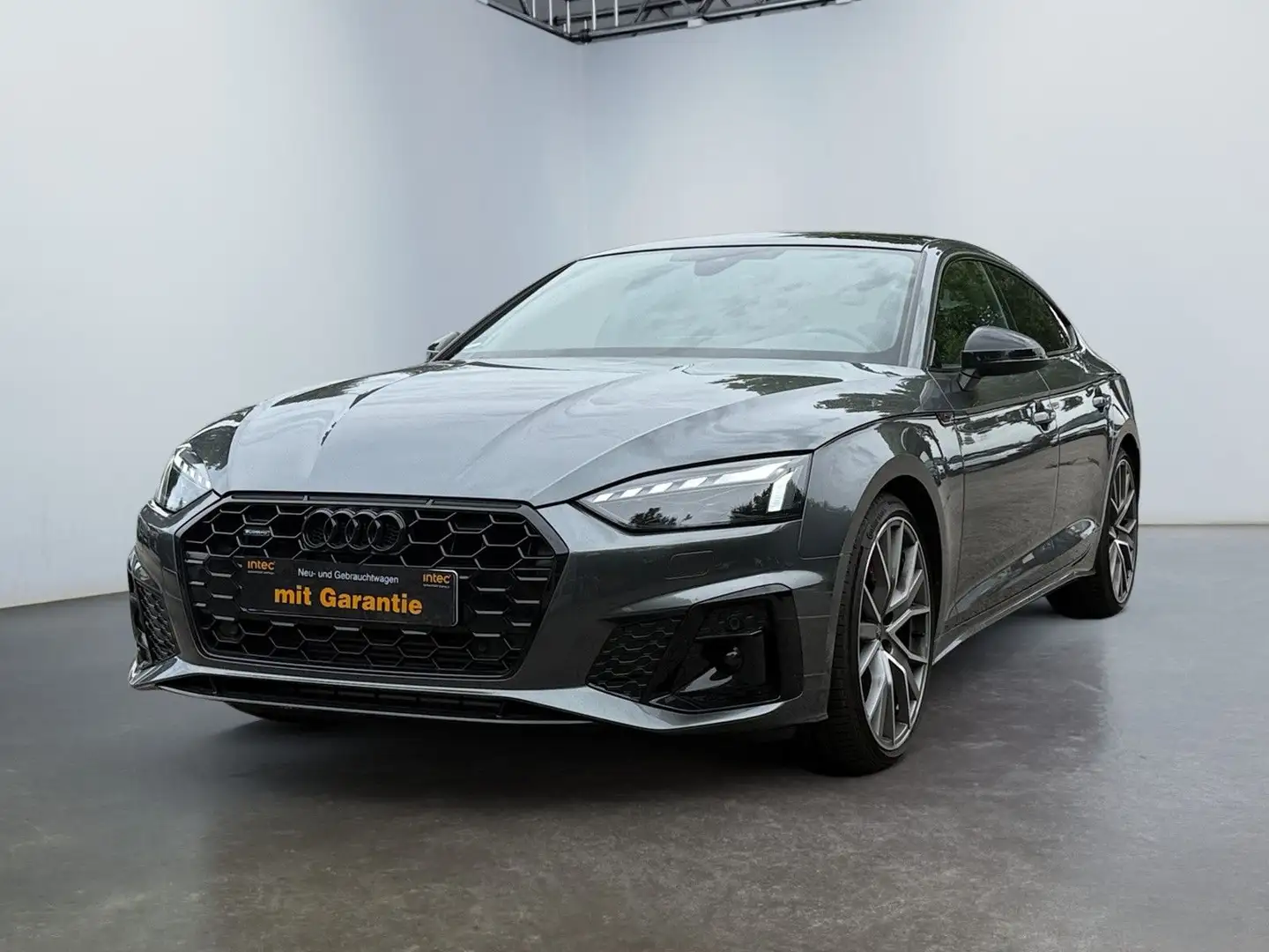 Audi A5 Sportback 40 TFSI quattro S line * 1 HAND Gris - 1