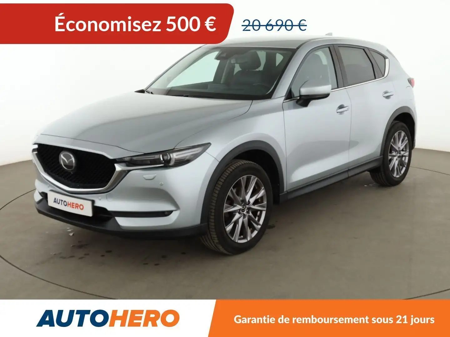 Mazda CX-5 2.2 Skyactiv-D Selection BVA Gris - 1