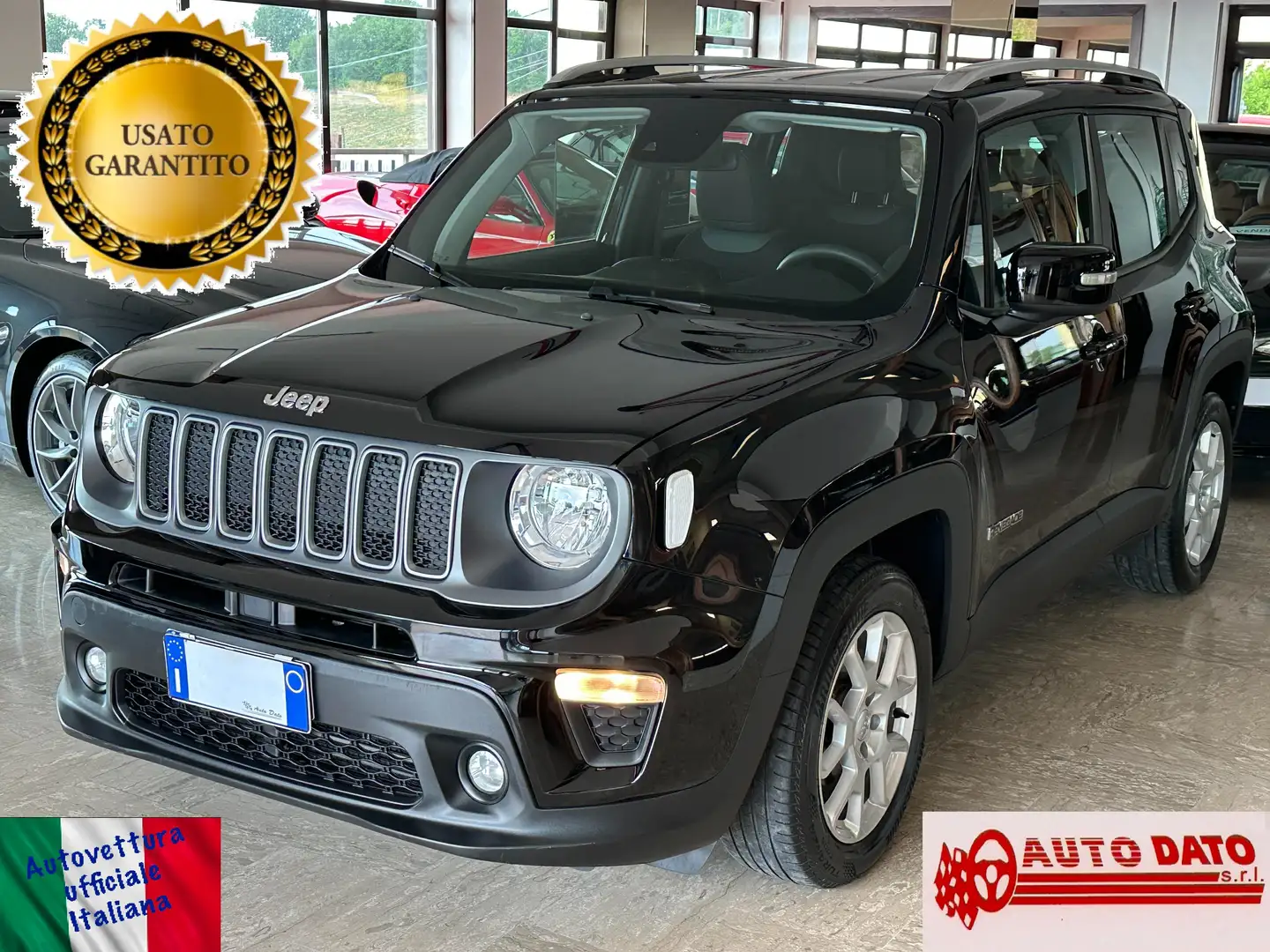Jeep Renegade 1.6 M.JET 130 cv. LIMITED Schwarz - 1