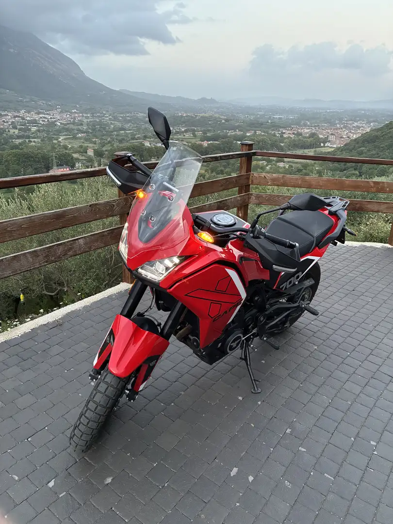 Moto Morini X-Cape 700 DEPOTENZIATO PATENTE A2 Rouge - 1
