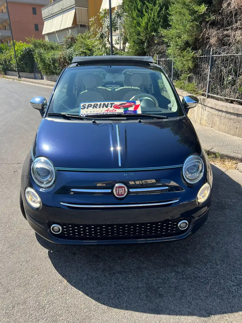 Fiat 500C 1.2 Riva 69cv NAVI TFT R16 Azul - 1