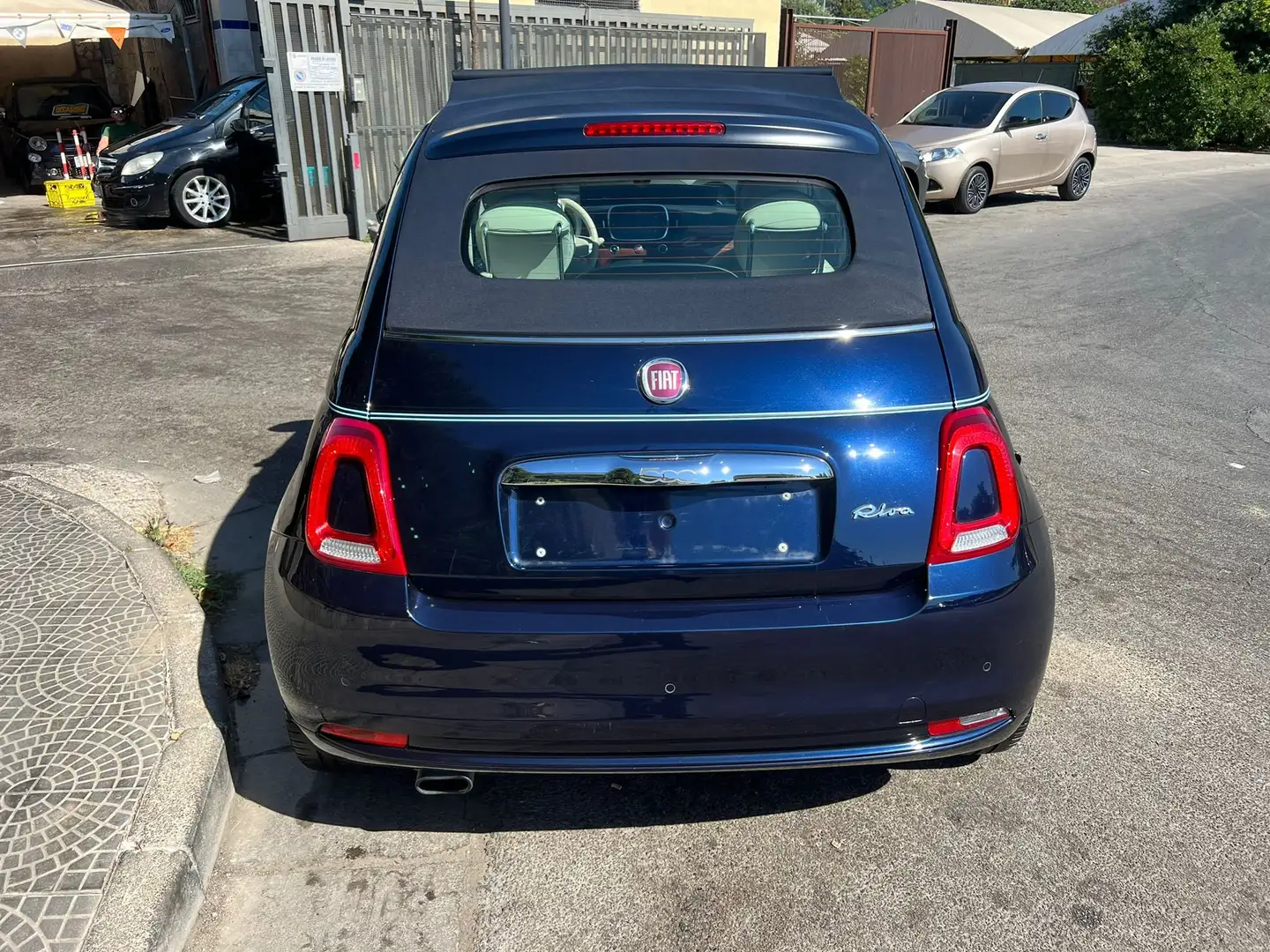 Fiat 500C 1.2 Riva 69cv NAVI TFT R16 Azul - 2