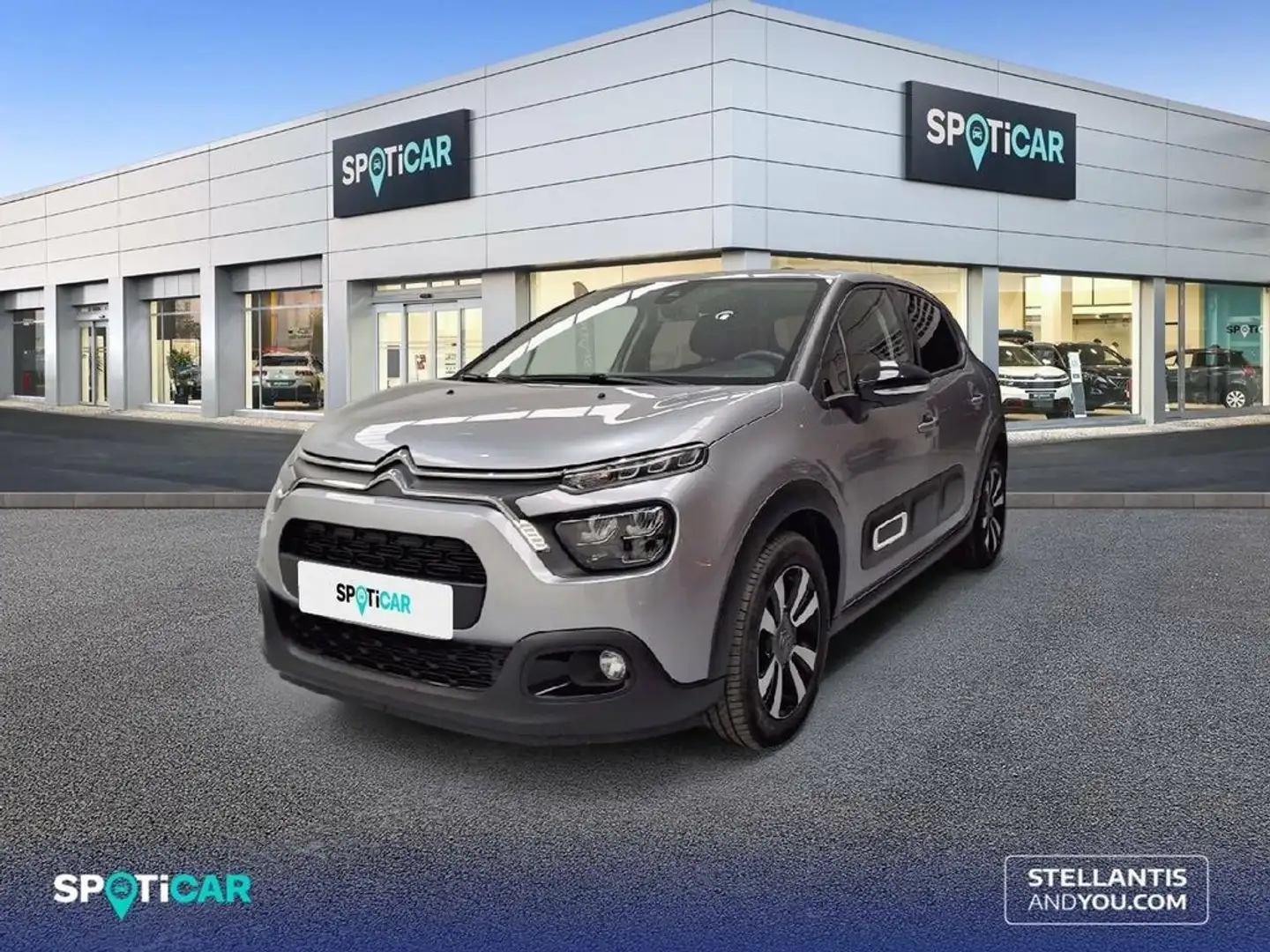 Citroen C3 PureTech 81KW (110CV) Max Gris - 1