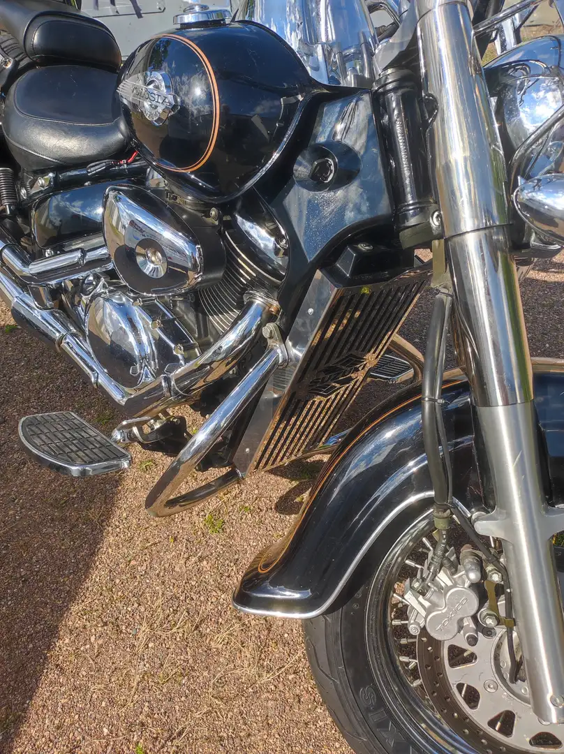 Suzuki VL 800 chopper Schwarz - 2