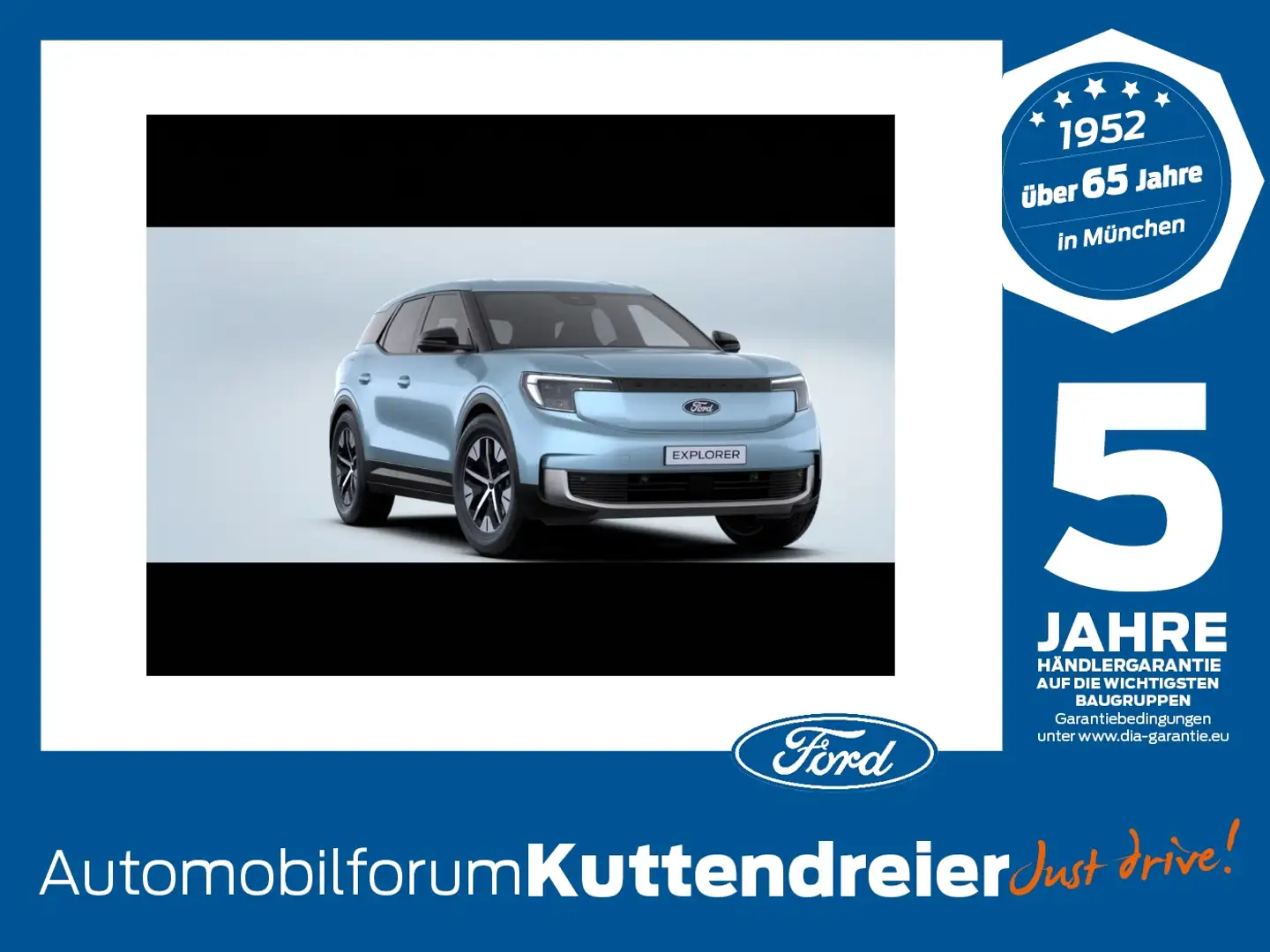 Ford Explorer BEV Vollelektro Bleu - 1