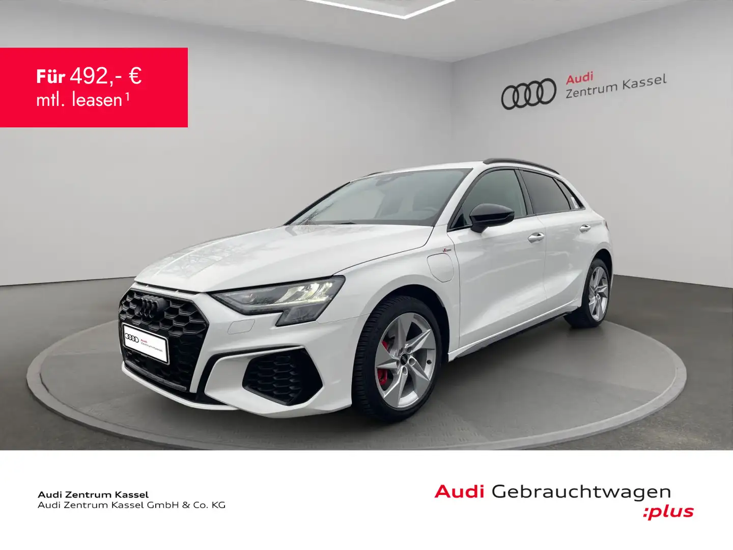 Audi A3 A3 SB 45 TFSI e S line LED Navi PDC CarPlay Weiß - 1