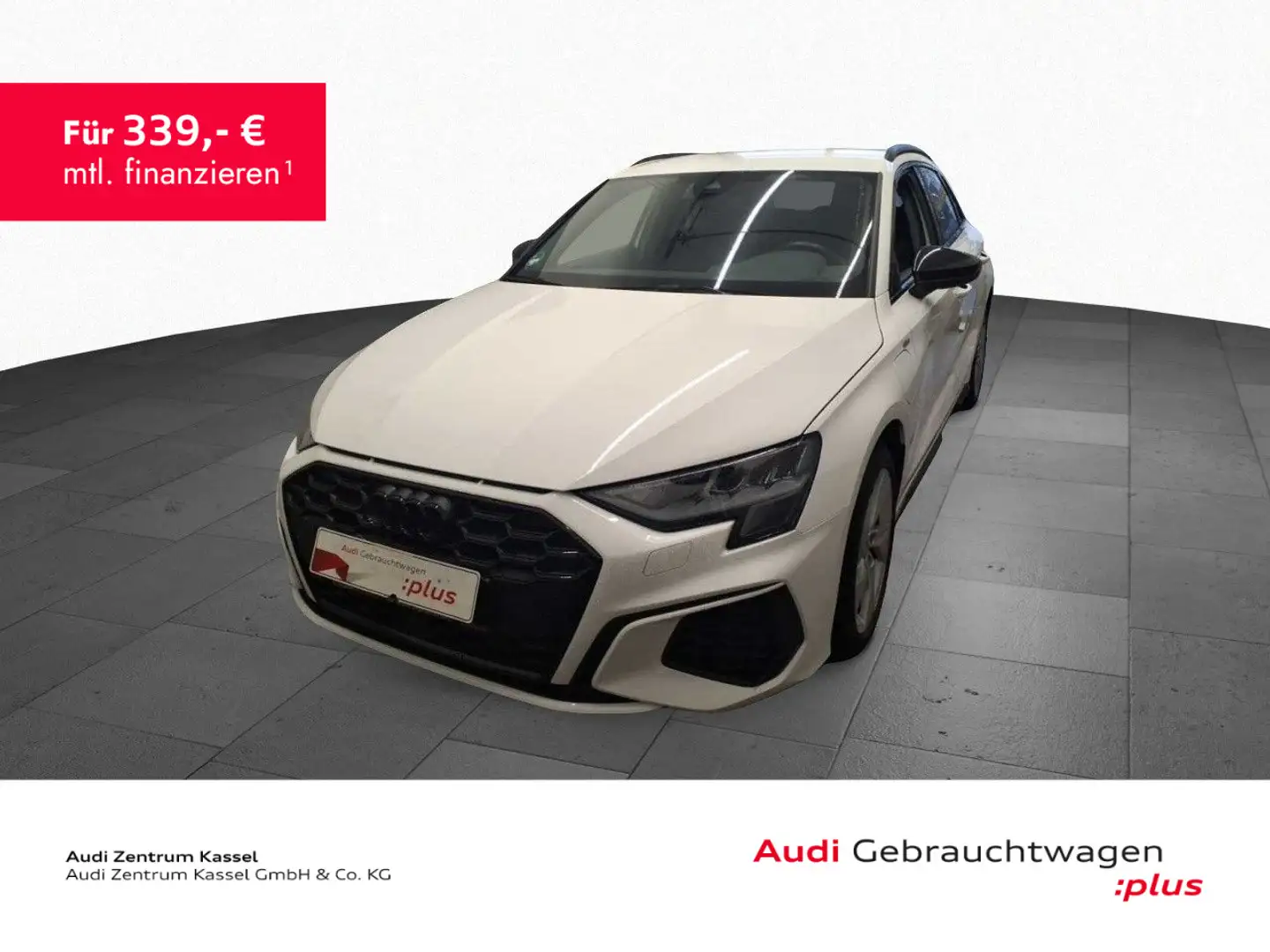 Audi A3 A3 SB 45 TFSI e S line LED Navi PDC CarPlay Weiß - 1