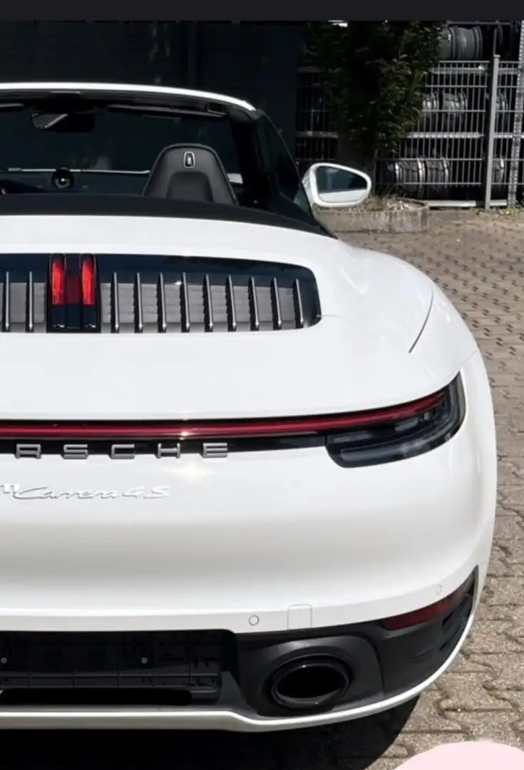 Porsche 992 Carrera 4S Cabriolet PDK Blanco - 2