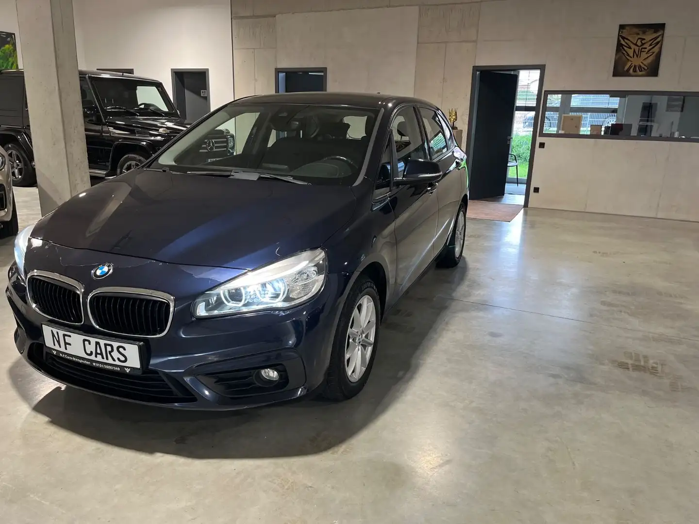 BMW 220 Navi,LED,Alu,2.Hand,TOP Blau - 1