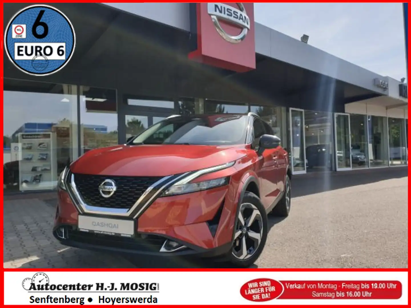 Nissan Qashqai 1,3 MHEV N-Connecta / Business- & Winter Rosso - 1