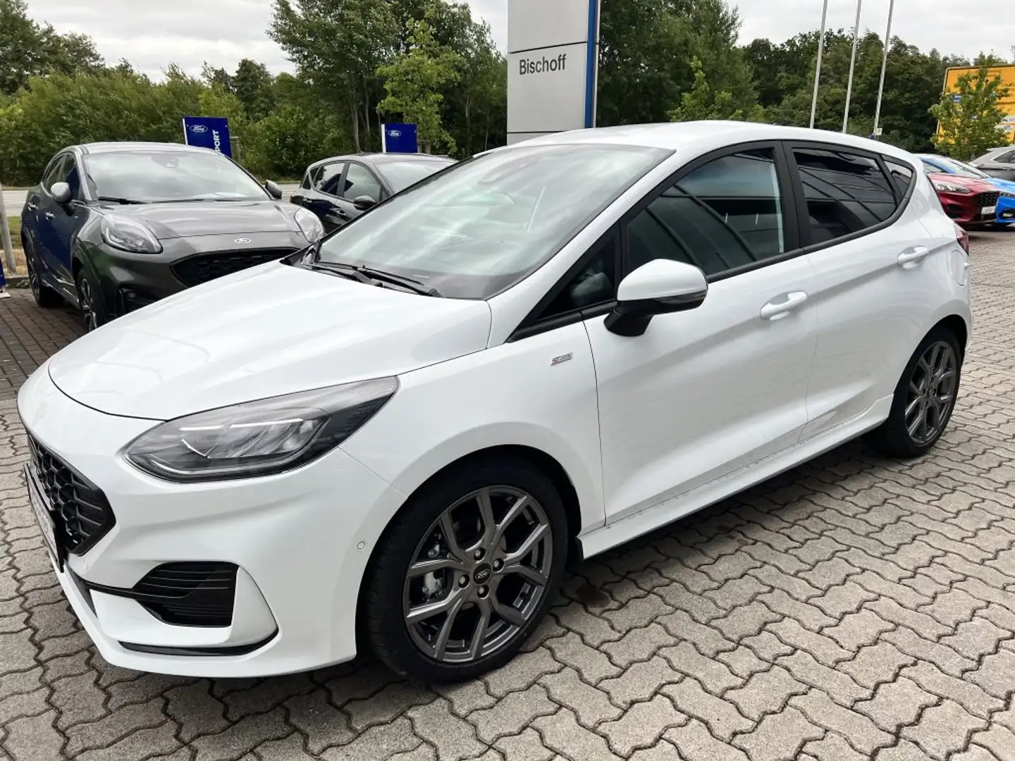 Ford Fiesta 1.0 EcoBoost Hybrid S&S Aut. ST-LINE X Weiß - 1