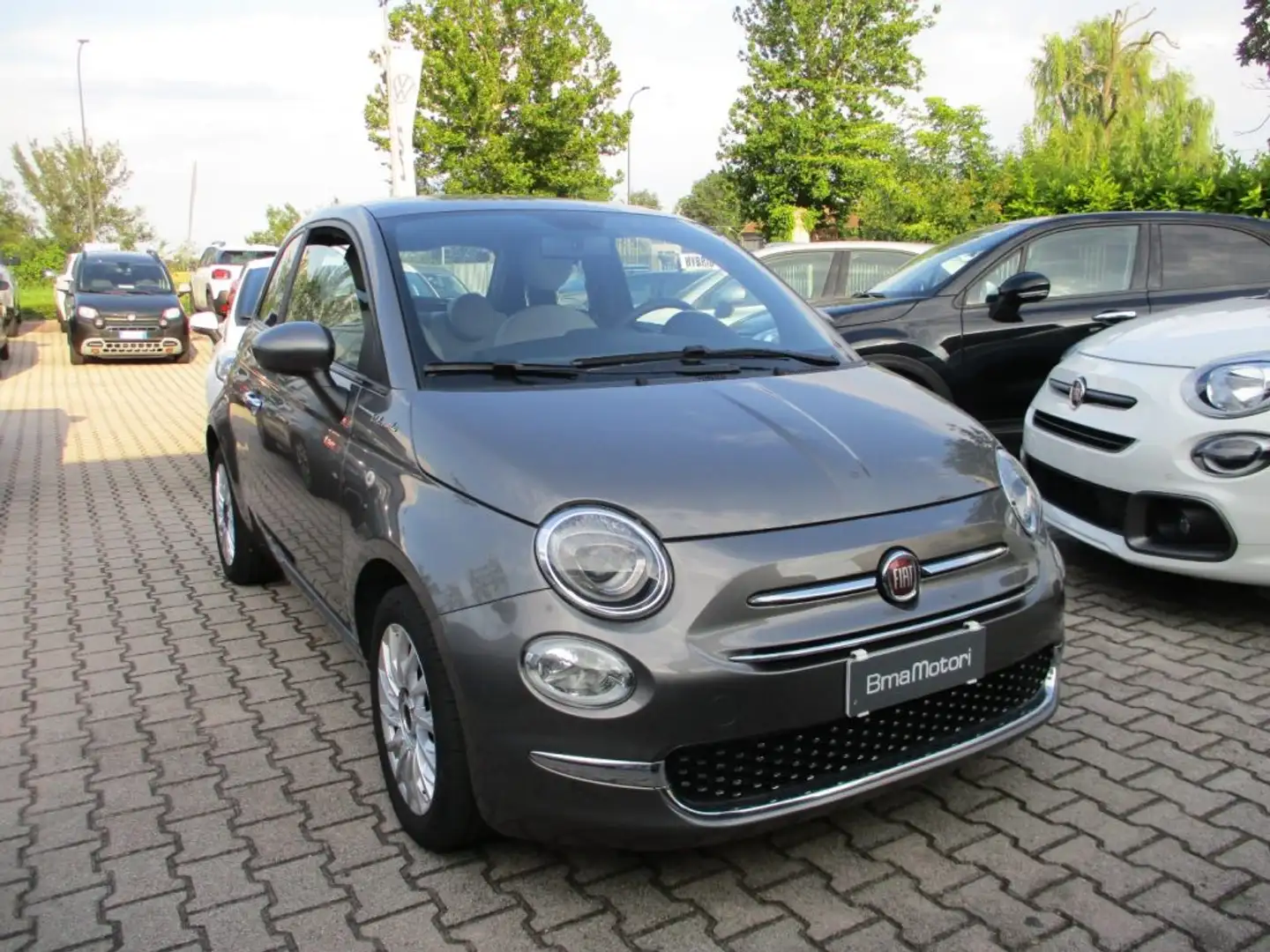 Fiat 500 1.0 Hybrid Dolcevita Tetto/Carplay Gris - 1