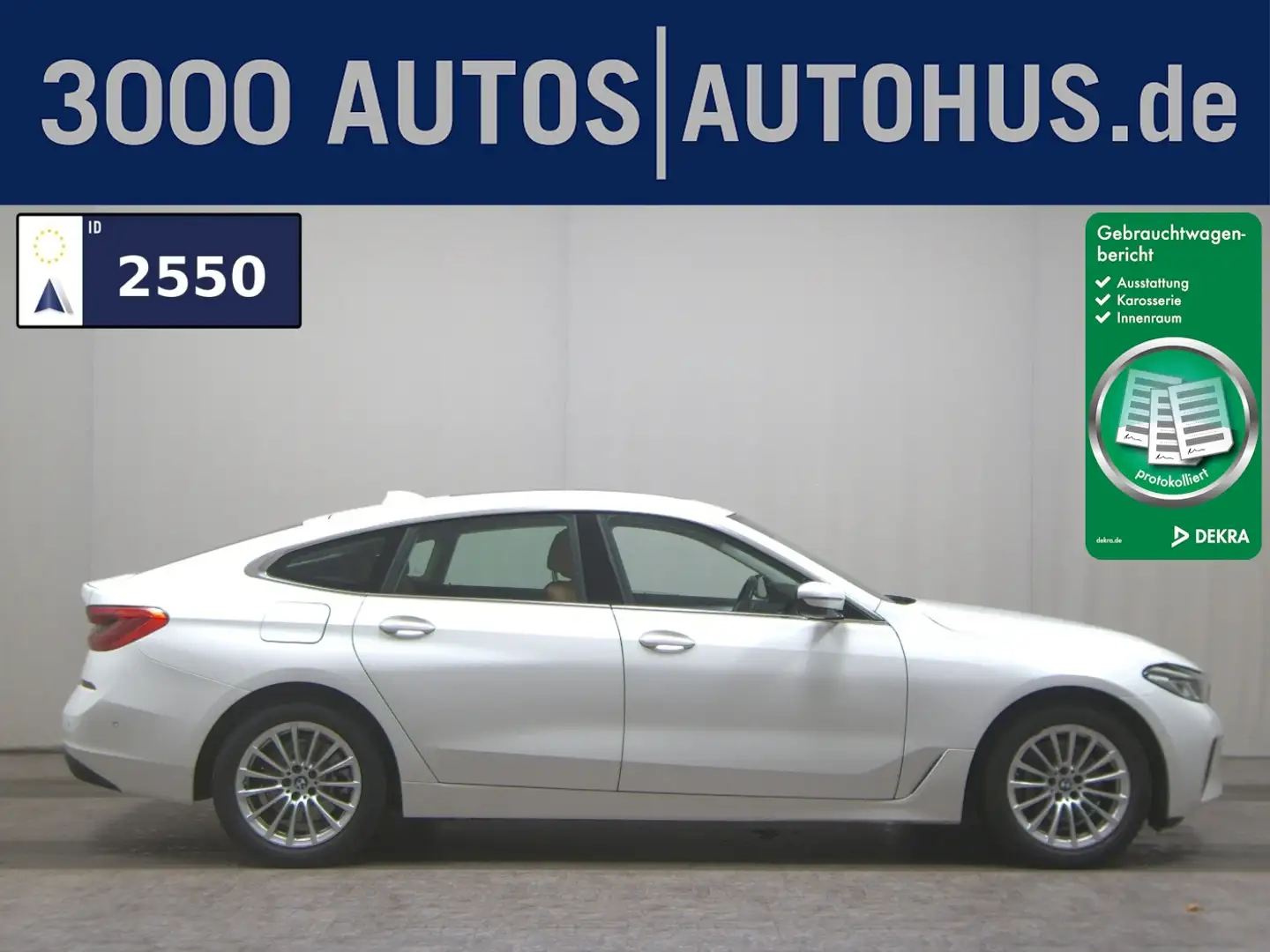BMW 630 Gran Turismo Leder Navi LED+ LC prof. Pano Weiß - 1