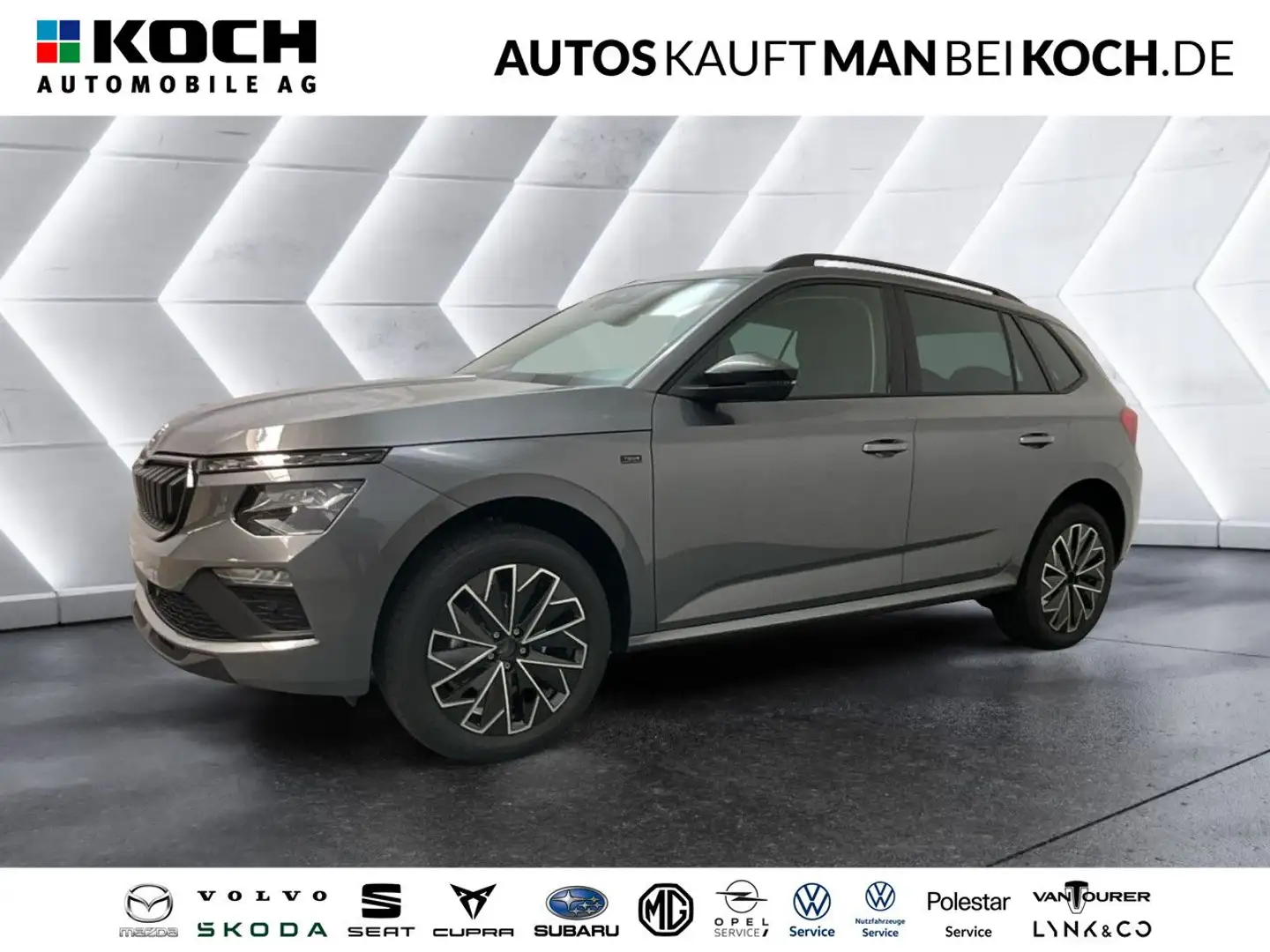 Skoda Kamiq 1.0 TSI DSG Tour ACC BLACK TOTWINKEL LED Grau - 1