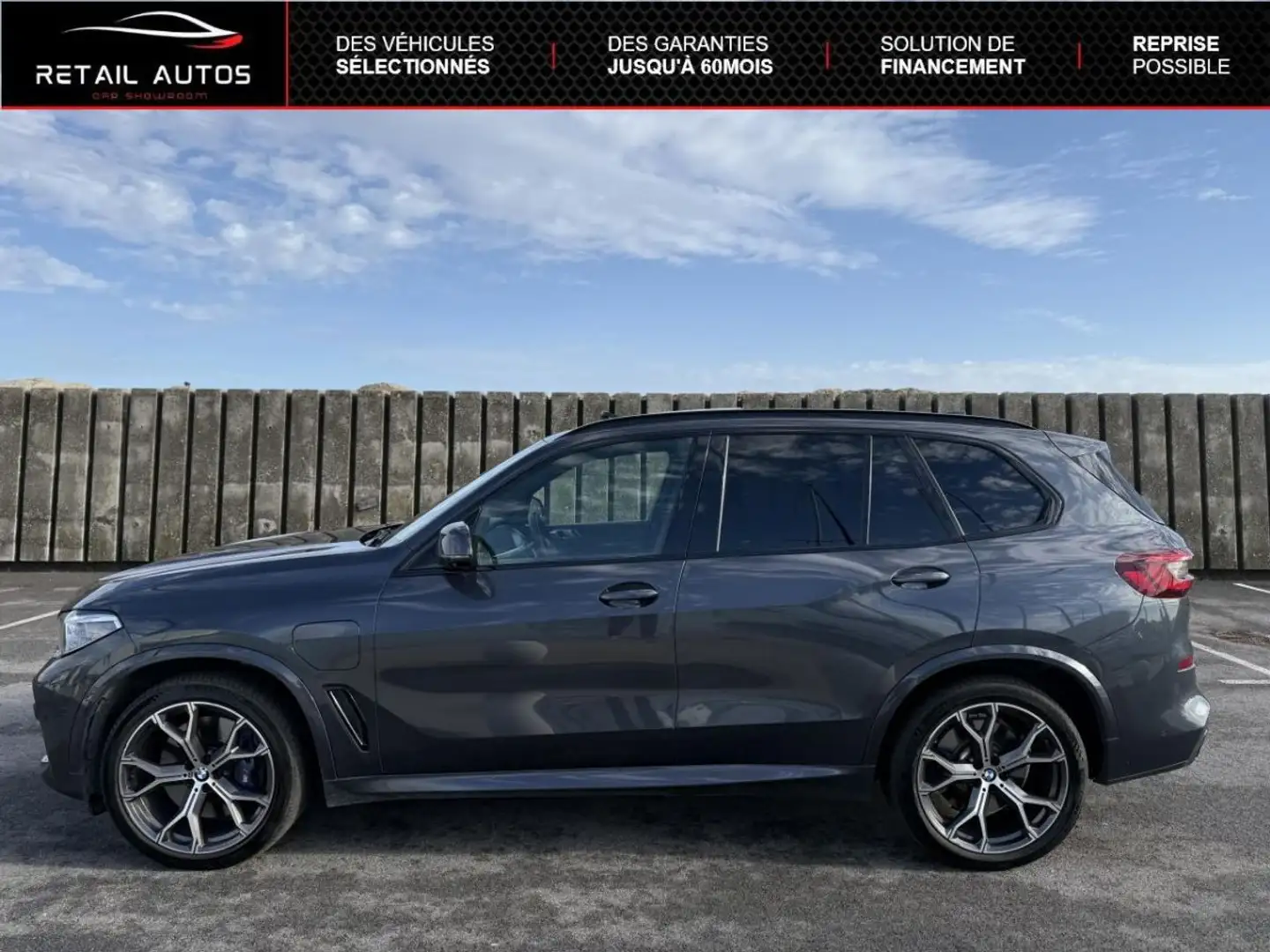 BMW X5 xDrive45e 394ch M Sport Gris - 2