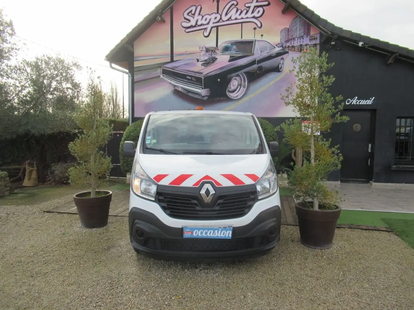 Renault Trafic 125ch utilitaire air excellent rapport prix Blanc - 2