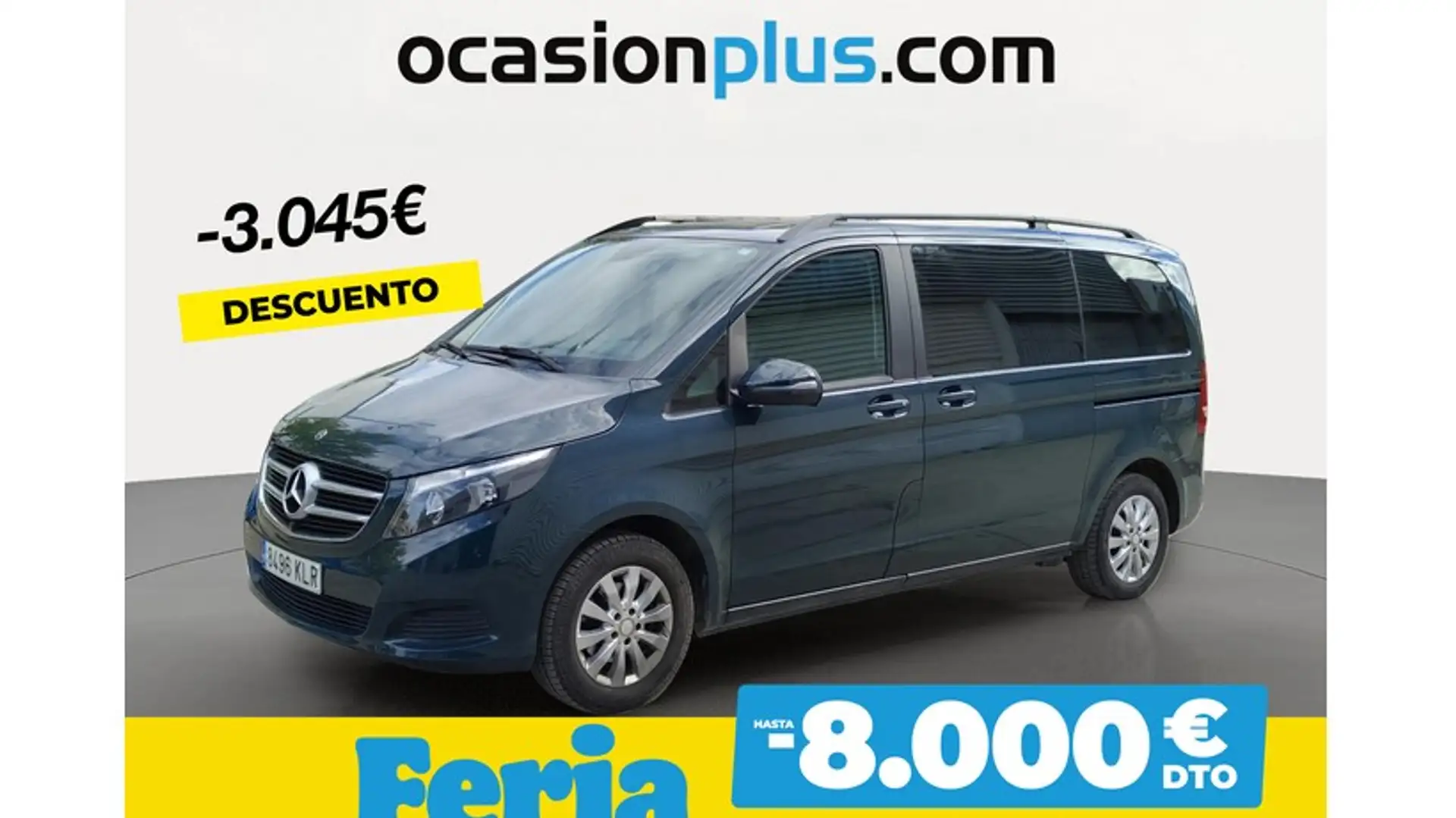 Mercedes-Benz V 200d Compacto 7G Tronic Verde - 1