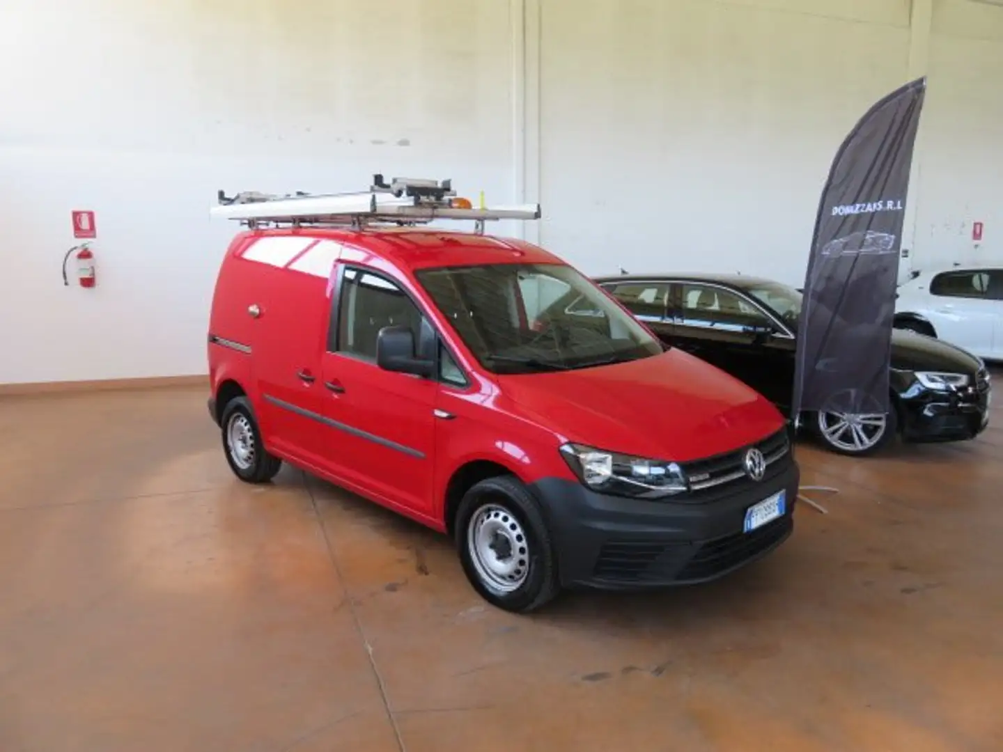 Volkswagen Caddy Rood - 2