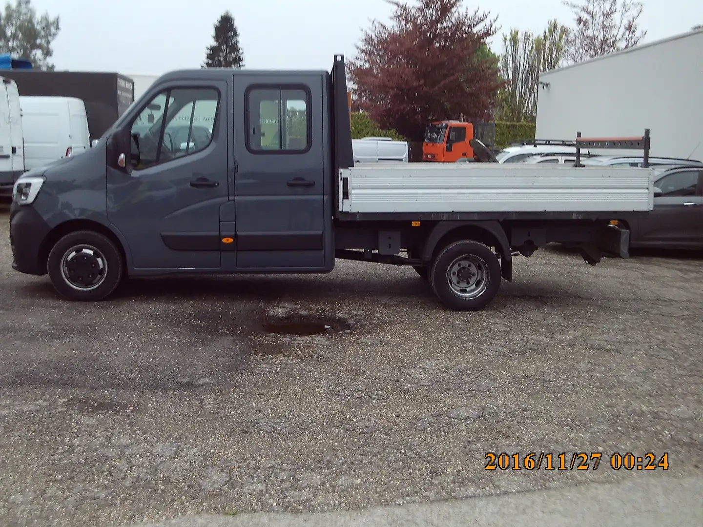 Renault Master PICK UP DUB.CABINNE.6 PL.PLATEAU 3.10 LANG. Noir - 1
