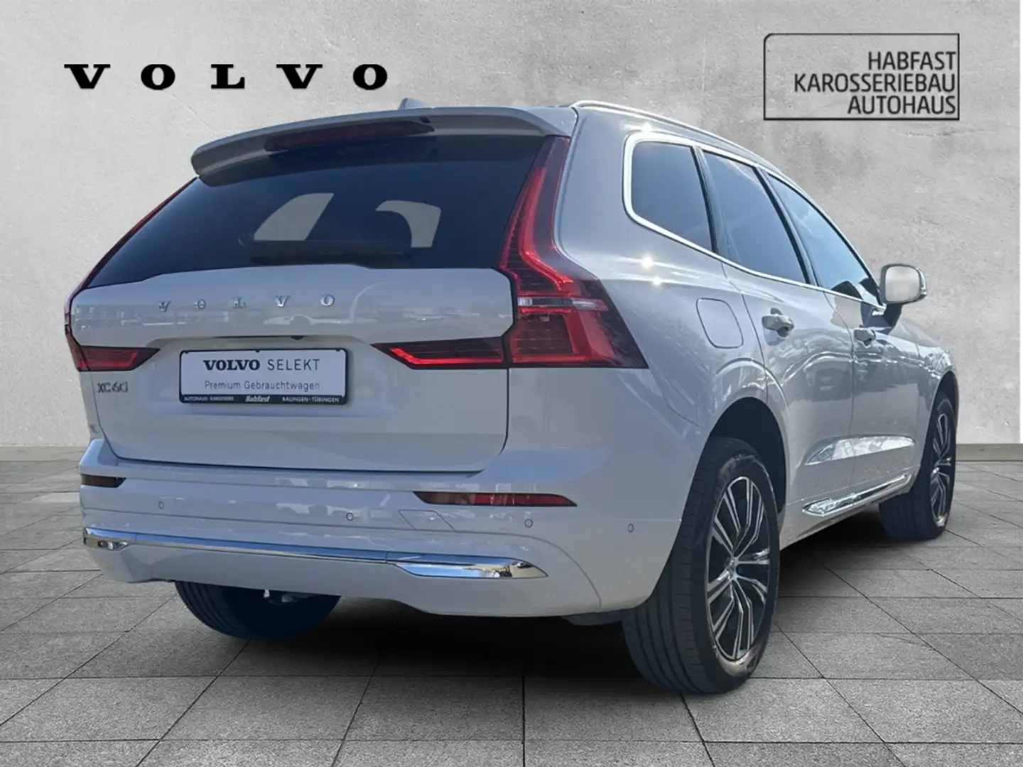 Volvo XC60 Inscription Recharge Plug-In Hybrid AWD T6 Twin En Weiß - 2