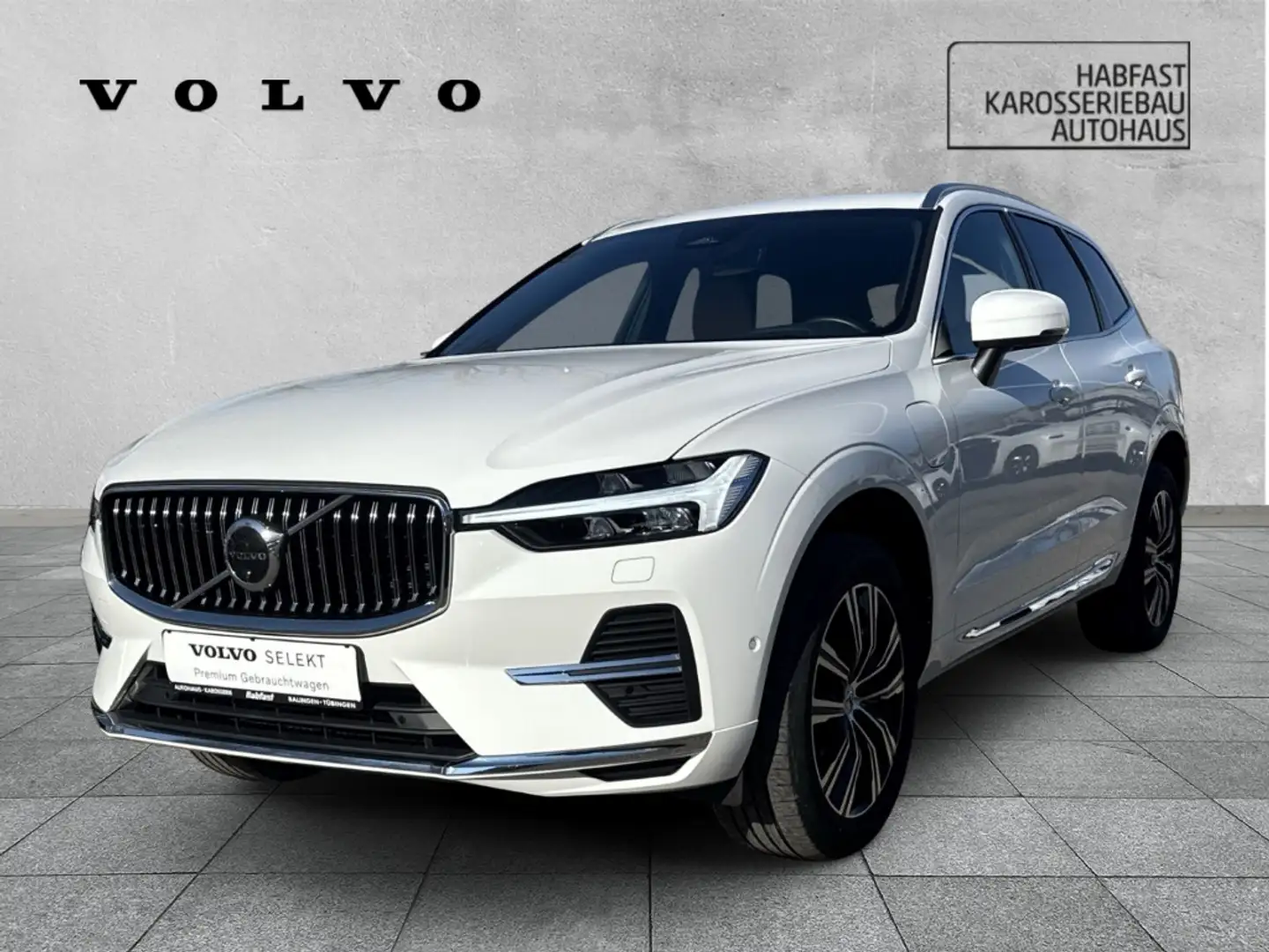 Volvo XC60 Inscription Recharge Plug-In Hybrid AWD T6 Twin En Weiß - 1