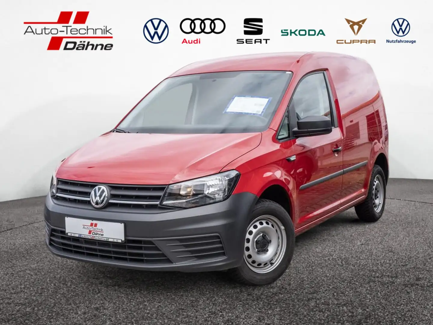Volkswagen Caddy Kasten 1.0 TSI EcoProfi  KLIMA Rot - 1