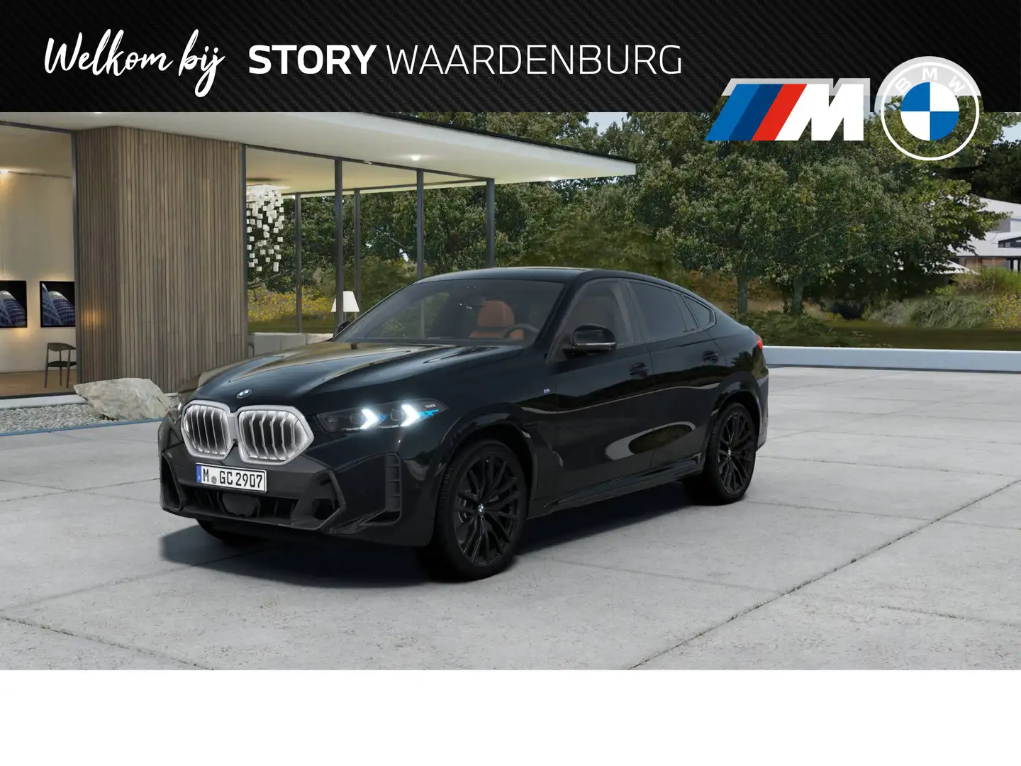 BMW X6 xDrive40i High Executive Automaat / Panoramadak Sk Zwart - 1