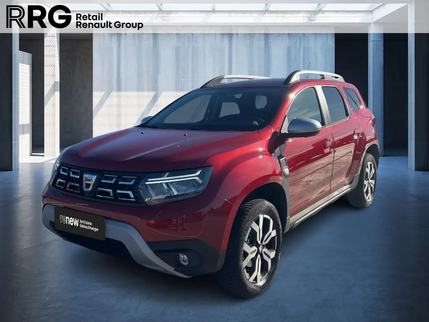 Dacia Duster Prestige+ TCe 100 ECO-G 2WD PDC KLIMA BT Rot - 1