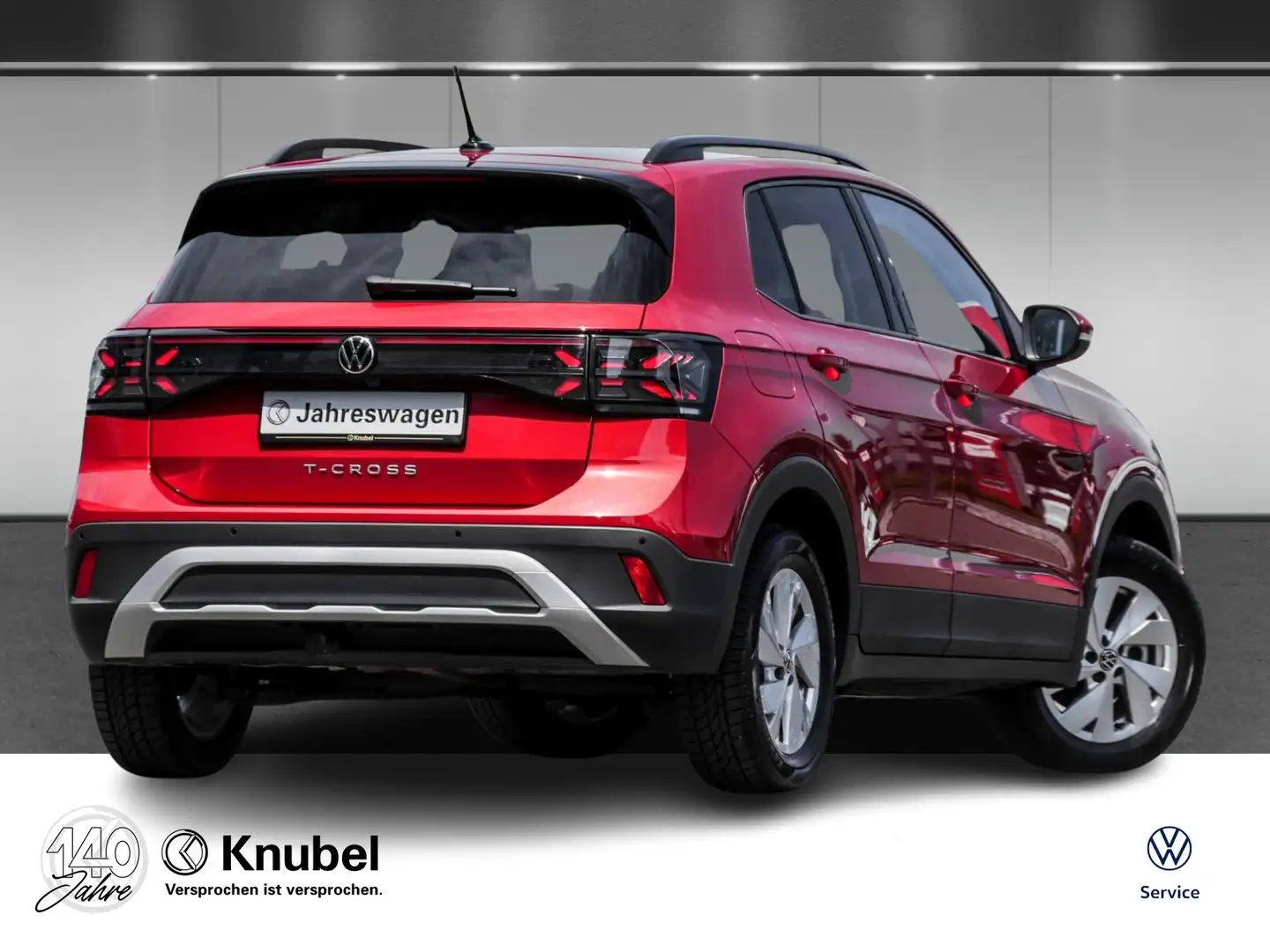 Volkswagen T-Cross Life 1.0 TSI DSG IQ.Light Navi AHK TravelAss. Rot - 2