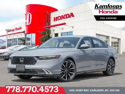 Gray 2026 Honda Accord Hybrid Sedan Front-Wheel Drive Automatic