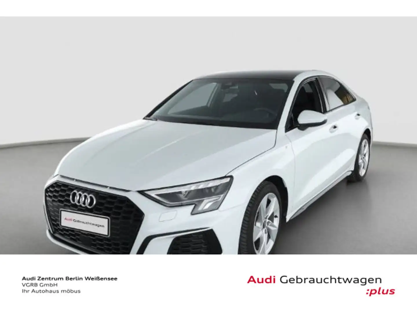 Audi A3 30 TDI S-TRO*S-LINE*APP*NAVI*LED*AC Weiß - 2