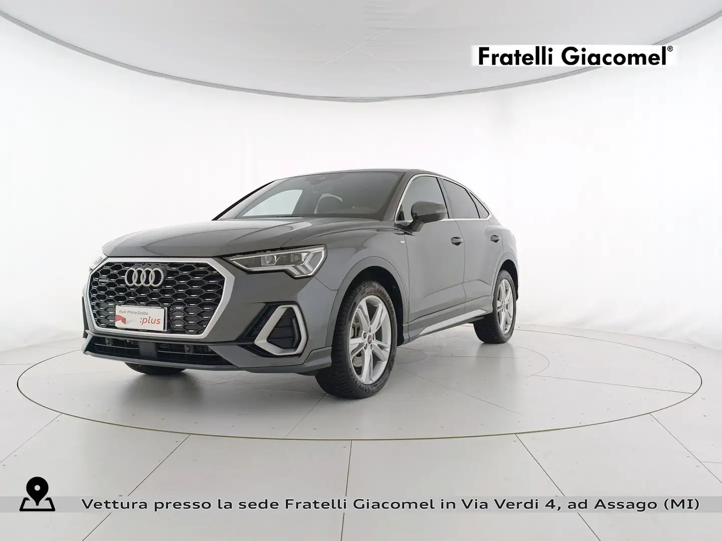Audi Q3 sportback 40 2.0 tdi s line edition quattro 193cv Gris - 1