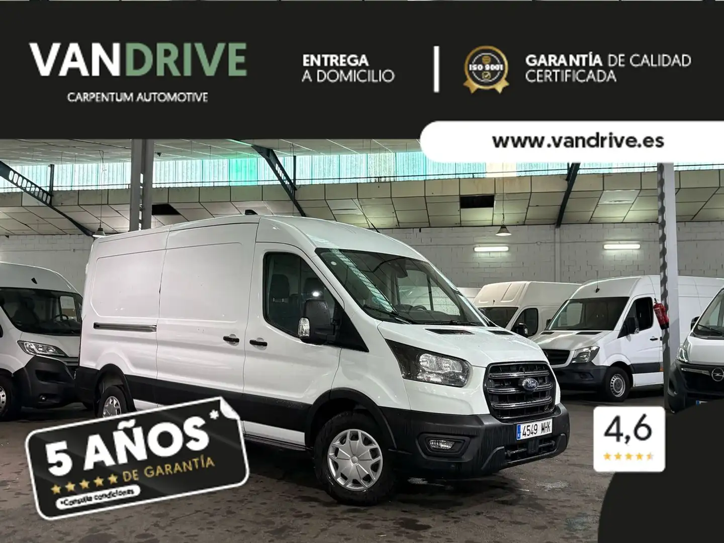 Ford Transit FT 350 L2 Van Trend 130 Weiß - 1