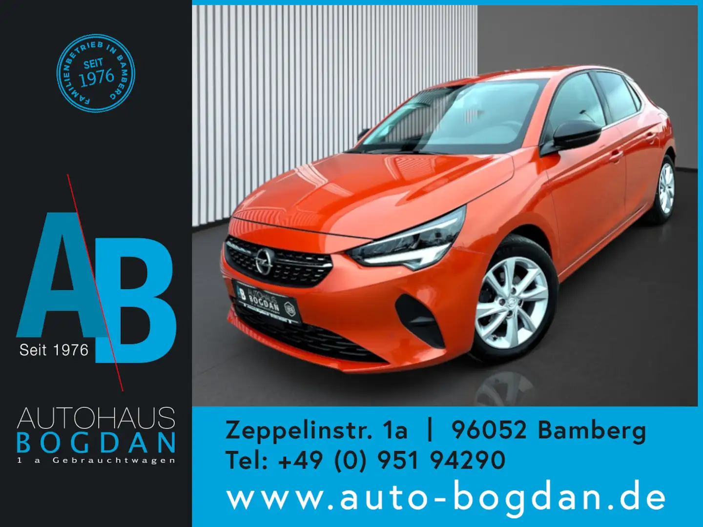 Opel Corsa Elegance dig.Cockpit*LED*Navi*Kamera*PDC Orange - 1