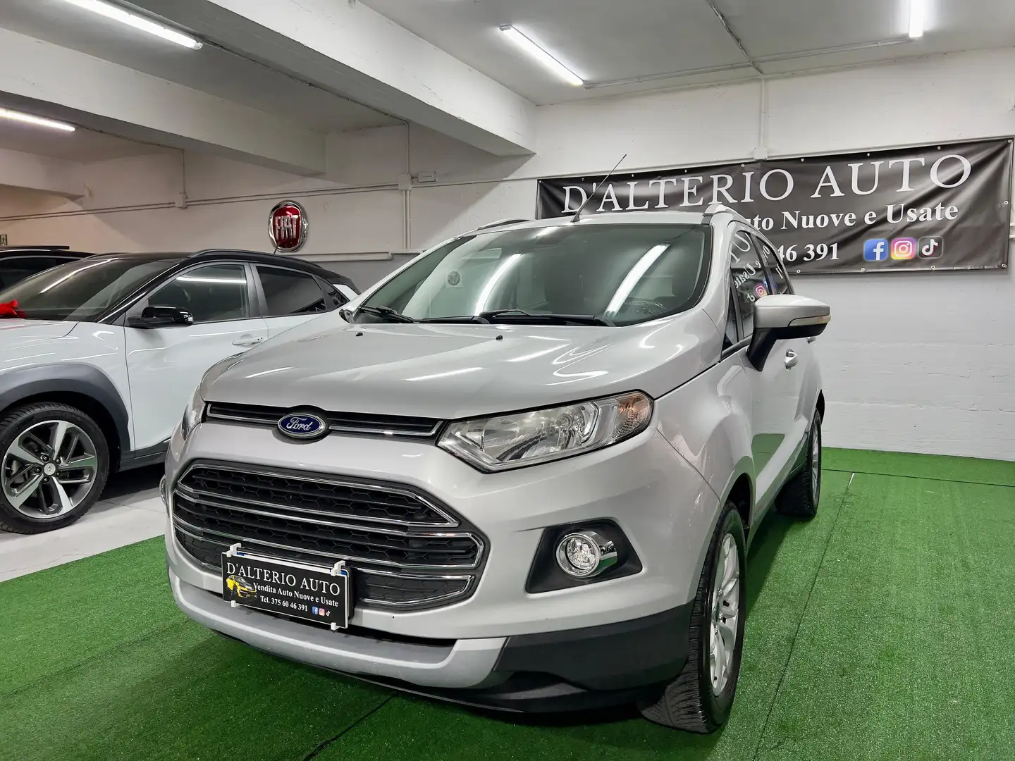 Ford EcoSport EcoSport 1.5 tdci Titanium 95cv E6 Argento - 1