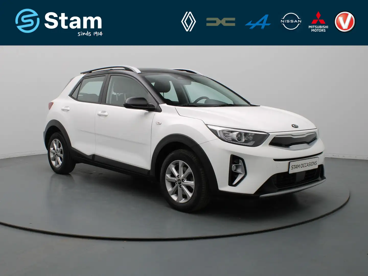 Kia Stonic 100pk T-GDi MHEV DynamicLine Camera | Adapt. Cruis Bianco - 1