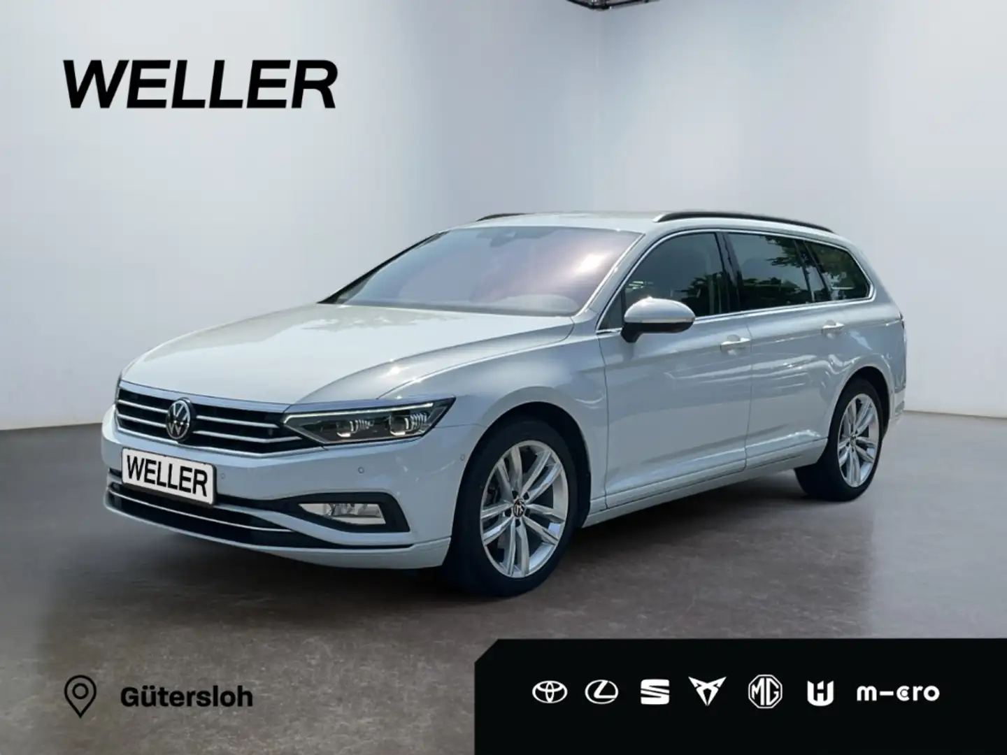 Volkswagen Passat Variant 2.0 TDI DSG Business *AHK*360°*ACC* Weiß - 1