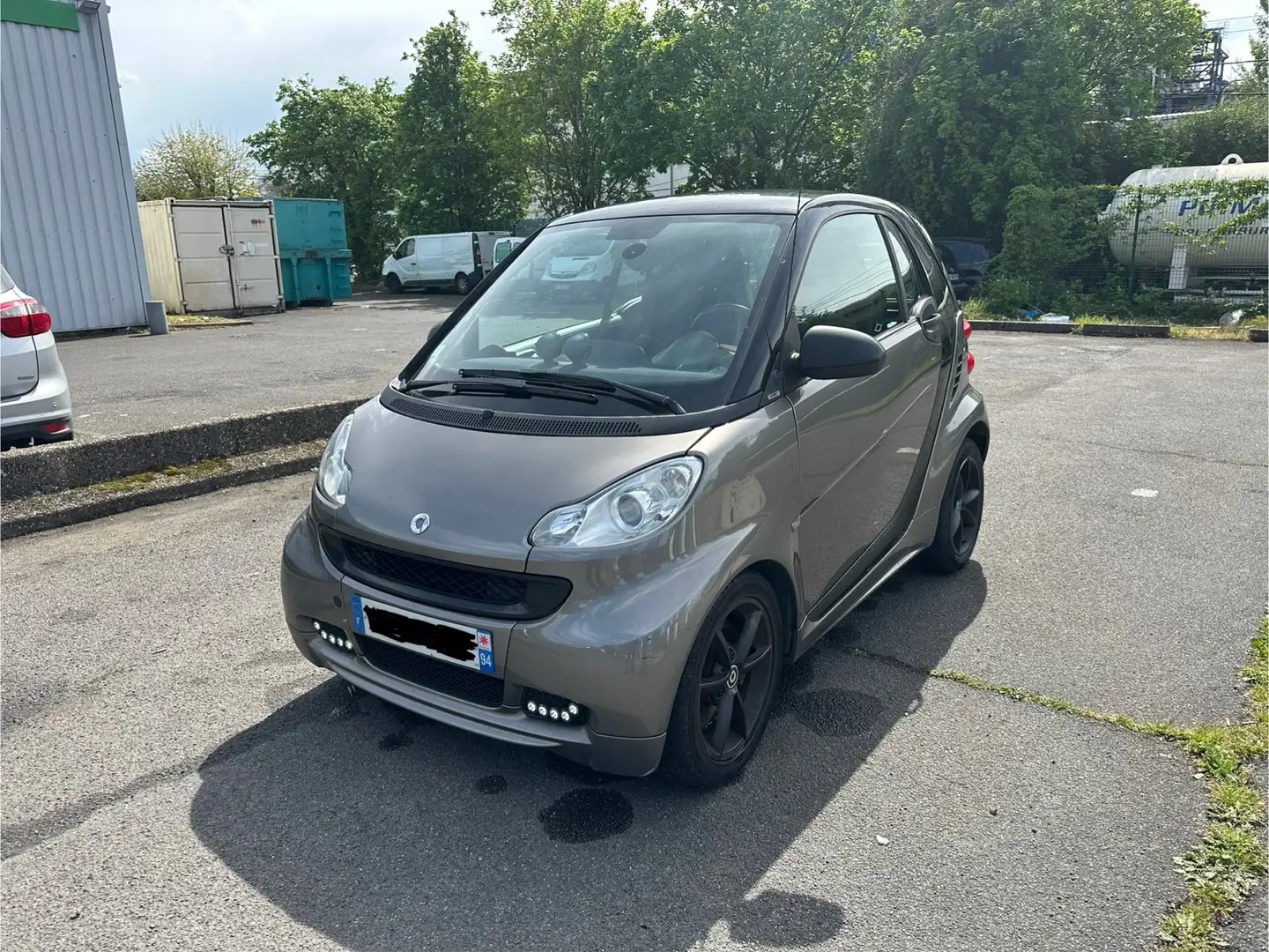 smart forTwo Cabrio 1.0 71ch mhd Pulse Beige - 1