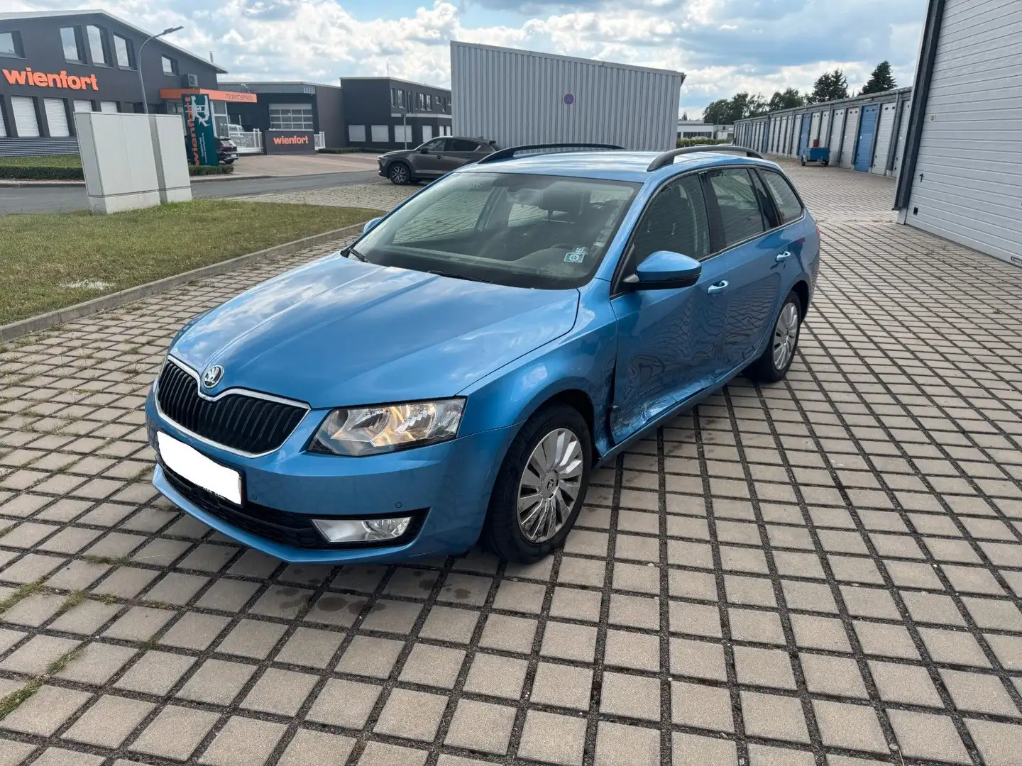 Skoda Octavia Combi Ambition Blau - 1