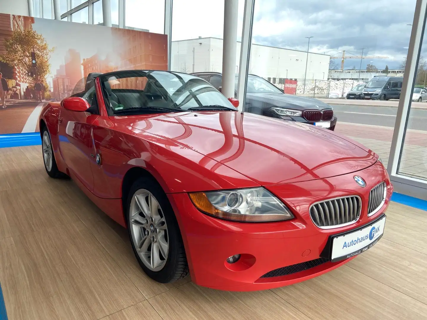 BMW Z4 3.0i  Sport-Lederlenkrad  Leder  SHZ  HIFI Rojo - 1