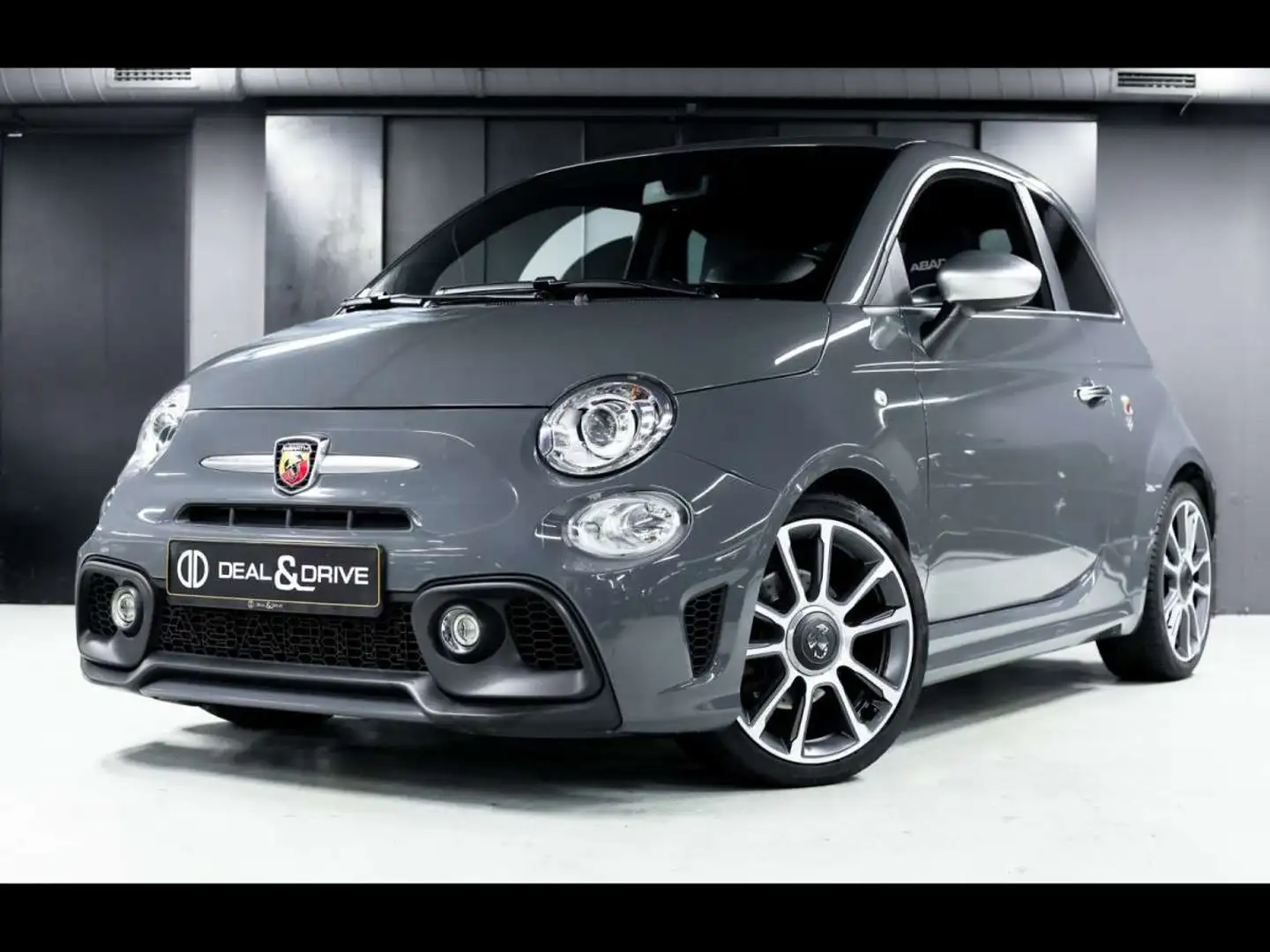 Abarth 595 Turismo 1.4 T-JET - AUTOURBANAPPLE CARPLAY Gris - 1