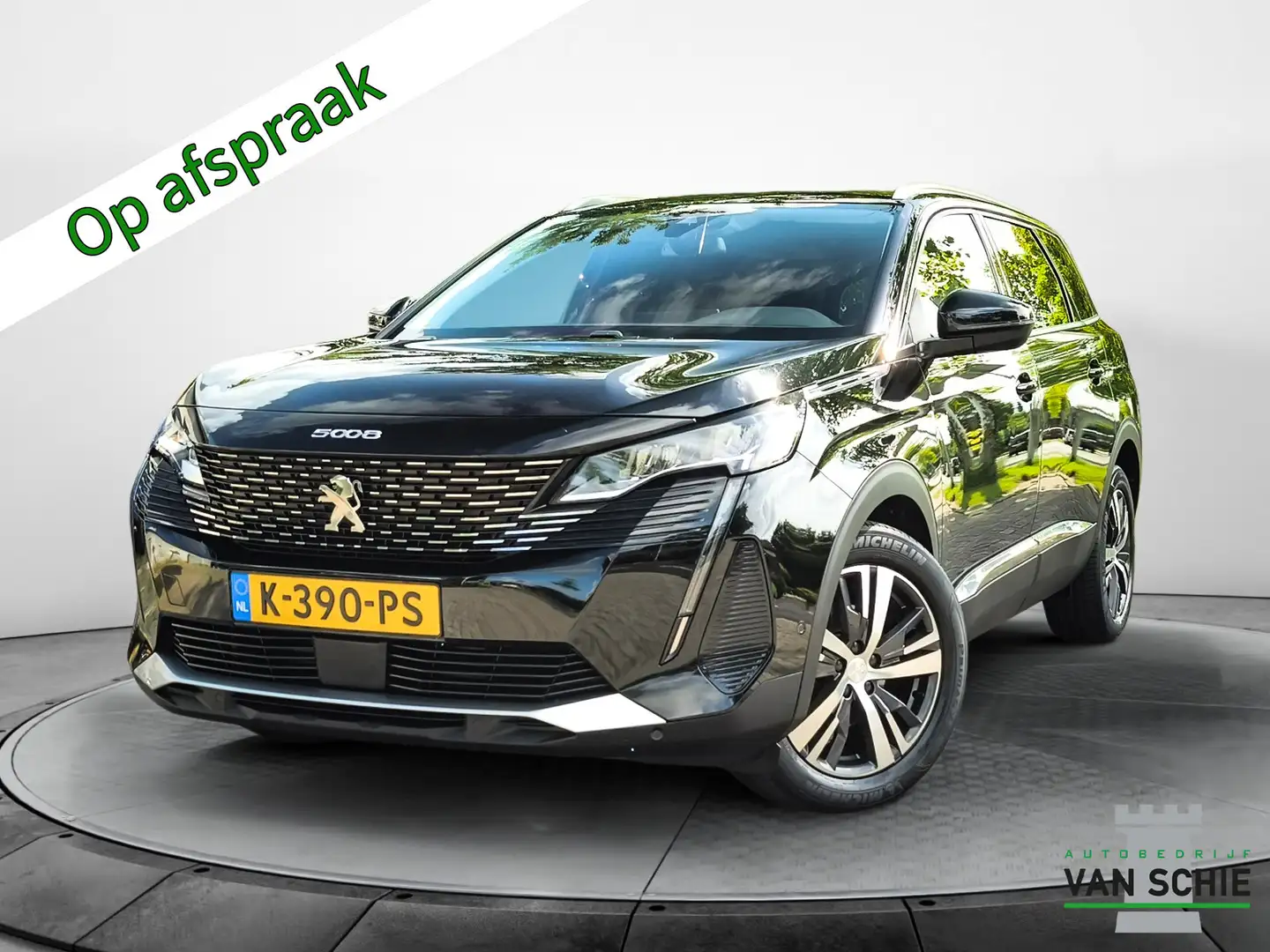 Peugeot 5008 1.2 PureTech Blue Lease Allure (131 PK) 2e-Eig. & Zwart - 1