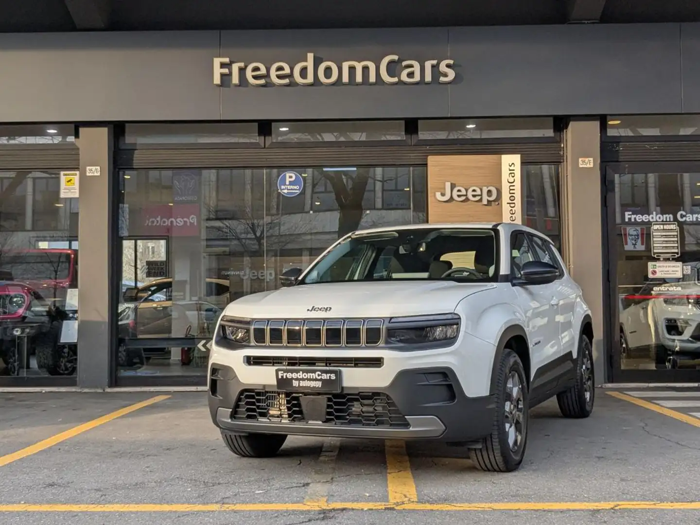 Jeep Avenger 1.2 Turbo MHEV Longitude Blanc - 1