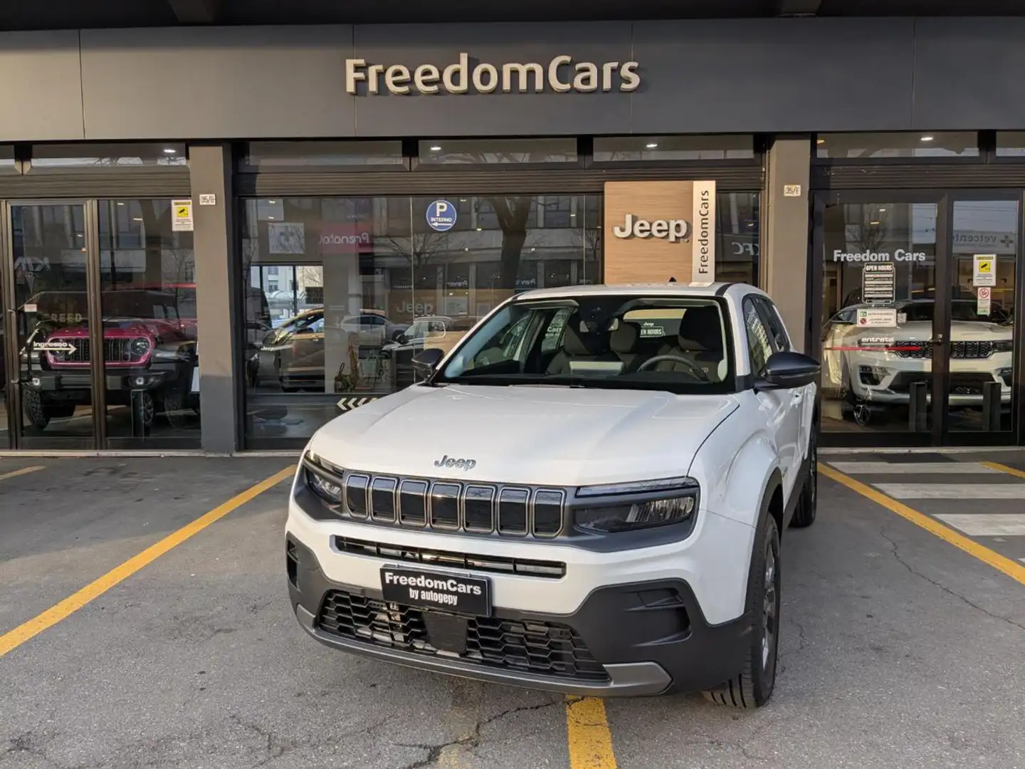 Jeep Avenger 1.2 Turbo MHEV Longitude Blanc - 2