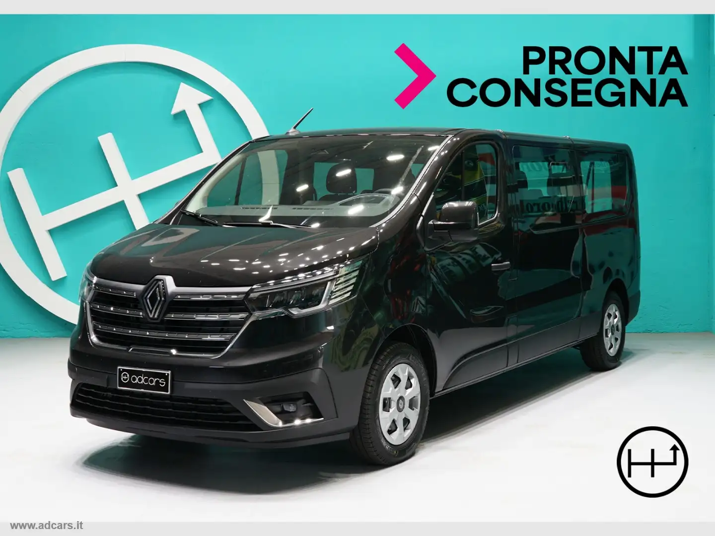 Renault Trafic BluedCi 150CV PL-TN Authentic PRONTA CONSEGNA!! Cl Fekete - 1