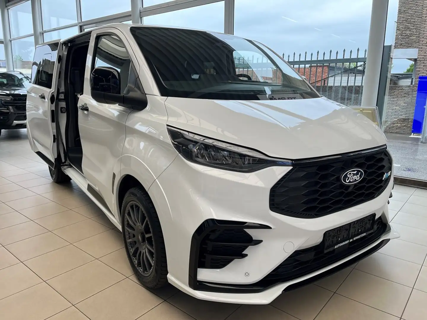 Ford Transit Custom MSRT * dubbel Cabine* Automaat! Wit - 1