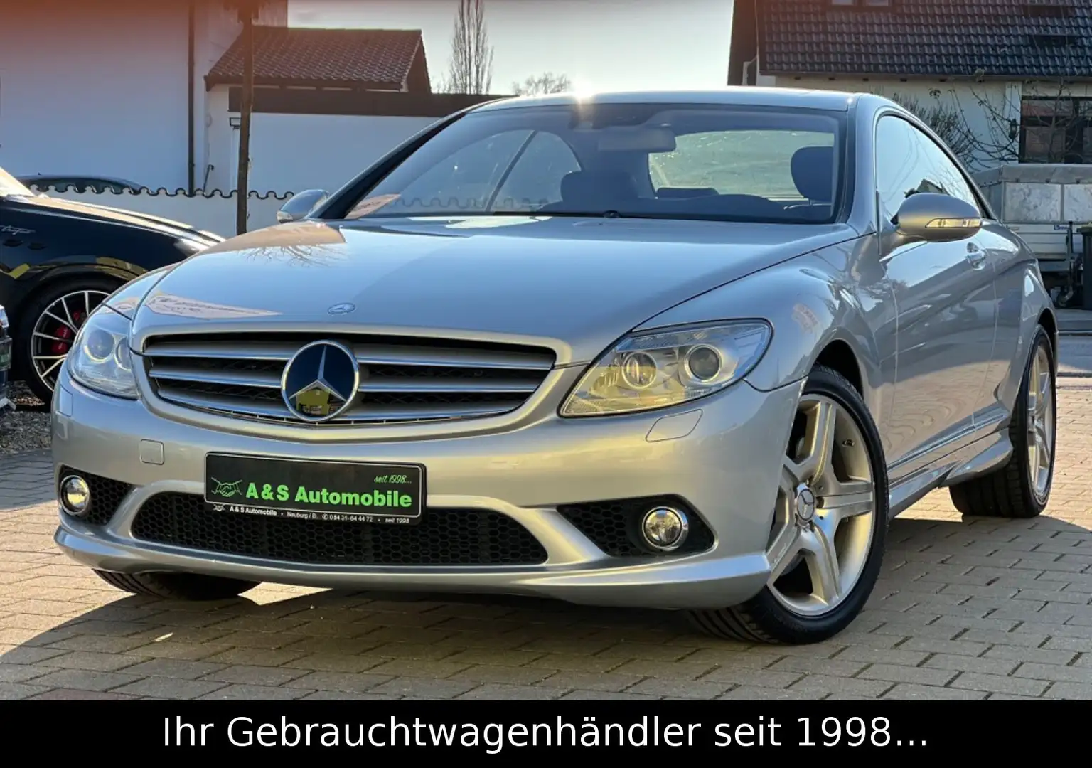 Mercedes-Benz CL 500 Coupe AMG Paket *HARMAN/S.DACH/SBL/DSTR* Silber - 1